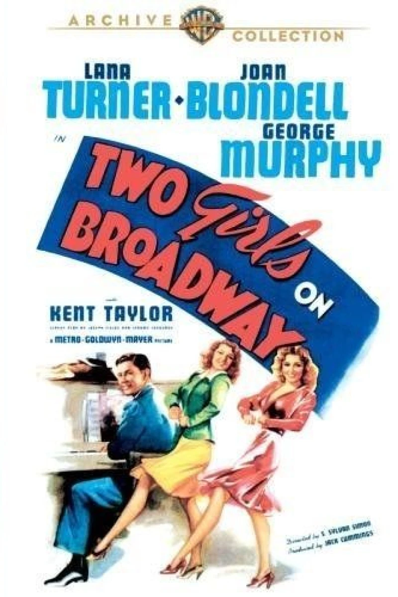 Two Girls on Broadway Poster