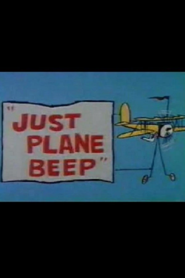 Just Plane Beep Poster