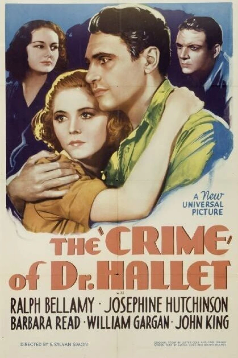 The Crime of Doctor Hallet Poster