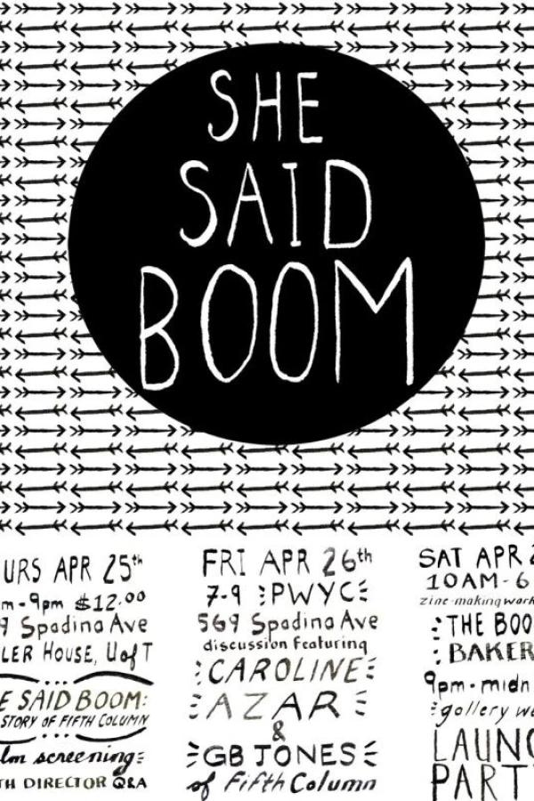 She Said Boom: The Story of Fifth Column Poster