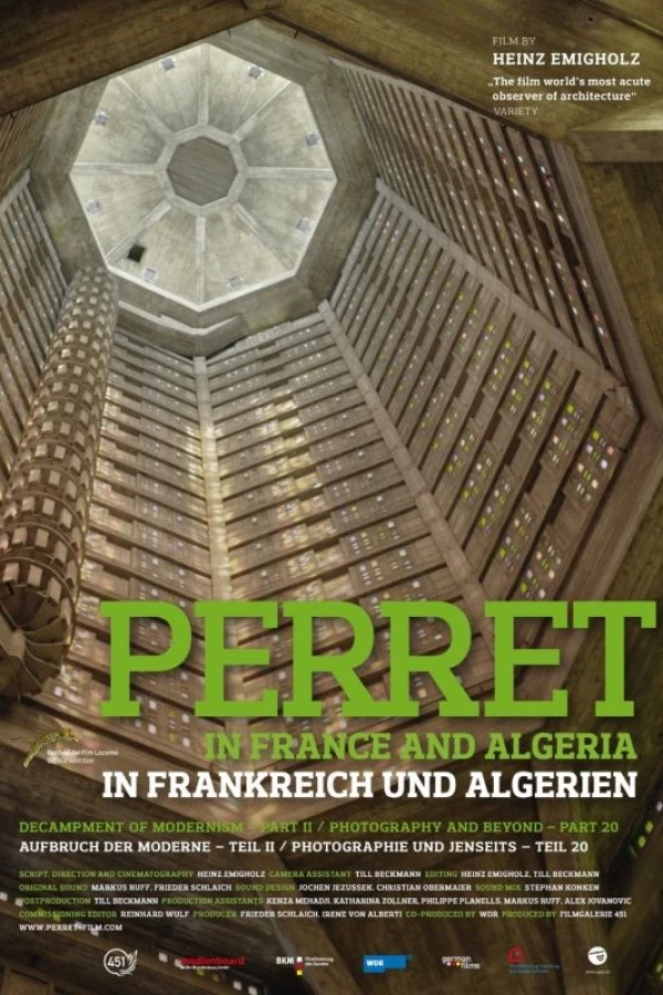Perret in France and Algeria Poster