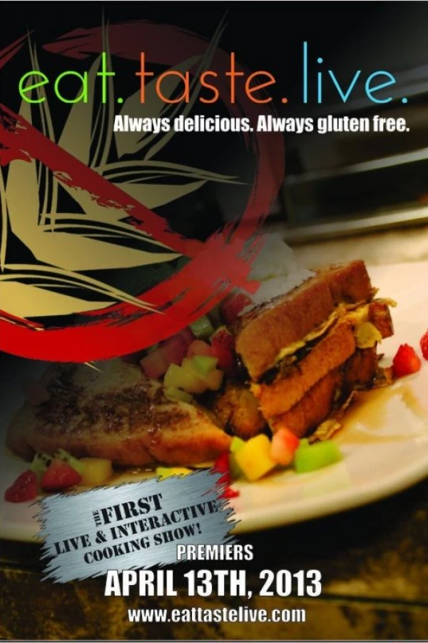 Eat. Taste. Live. Poster