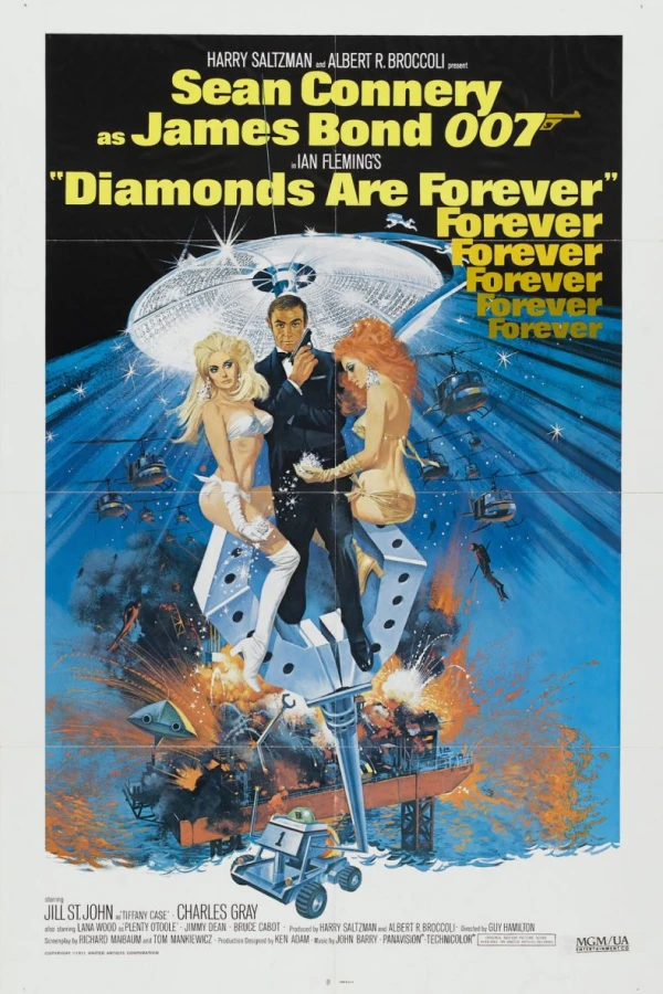 Diamonds Are Forever Poster