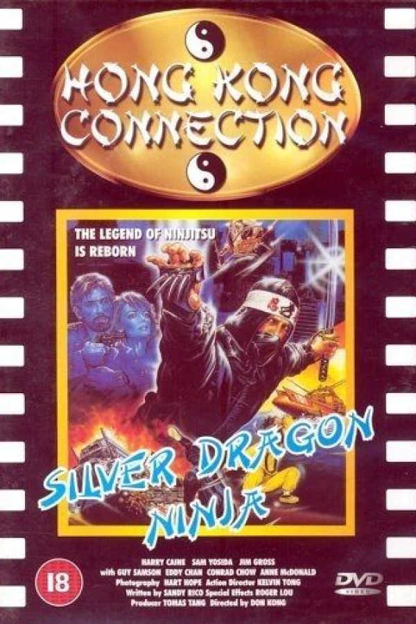 Silver Dragon Ninja Poster