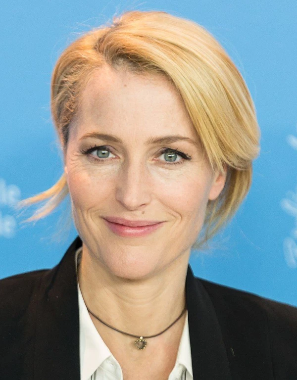 <strong>Gillian Anderson</strong>. Image by Martin Kraft.