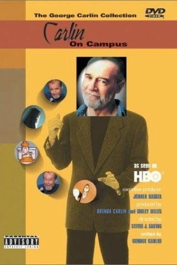 George Carlin - Carlin on Campus Poster