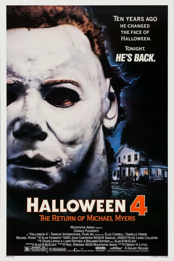 Halloween IV: The Return Of Michael Myers Poster