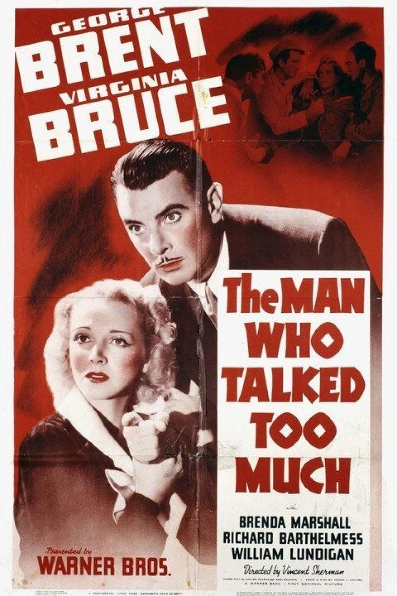 The Man Who Talked Too Much Poster