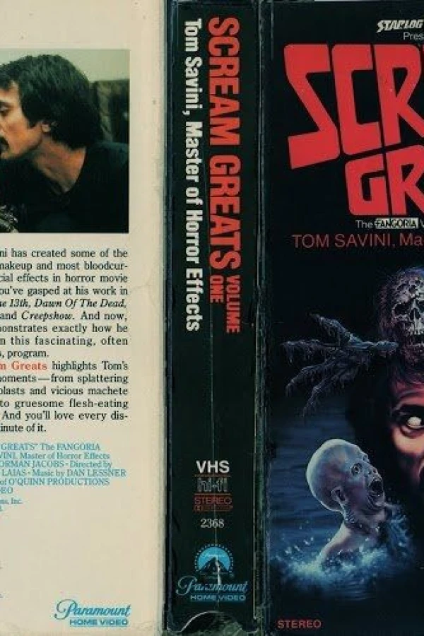 Scream Greats, Volume 1: Tom Savini, Master of Horror Effects Poster