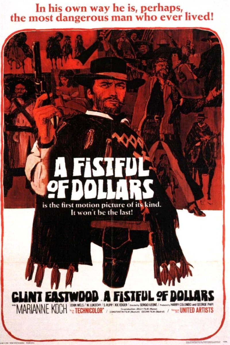 Fistful of Dollars, A (1964) Poster