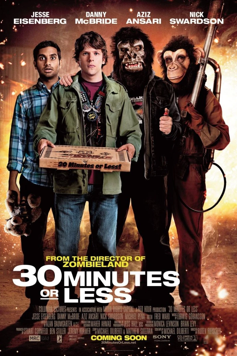 30:Minutes or Less Poster