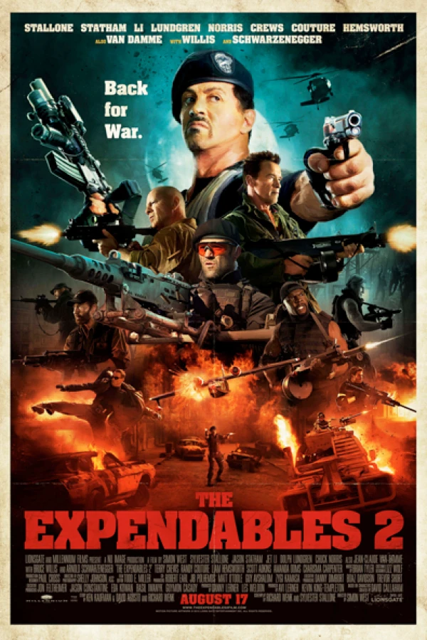 Expendables 2 Poster