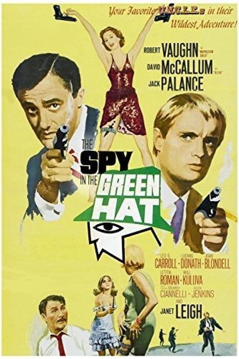 The Spy in the Green Hat Poster