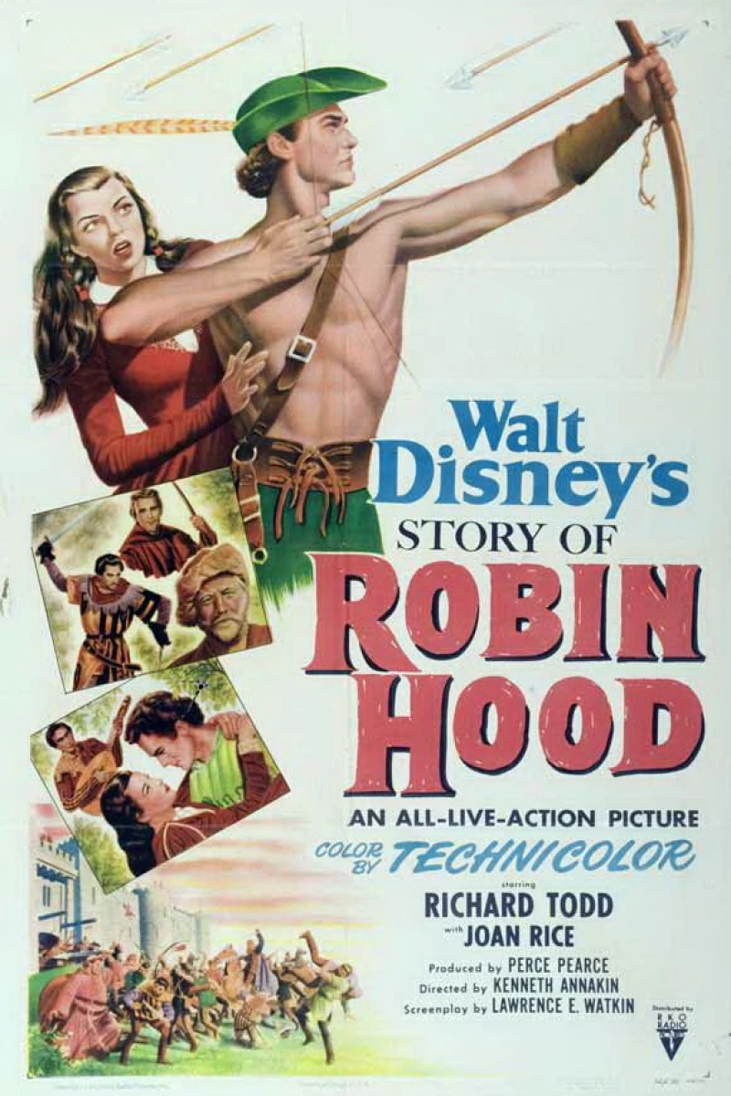 The Story of Robin Hood and His Merrie Men Poster