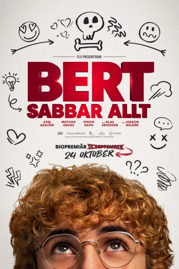 Bert sabbar allt Poster