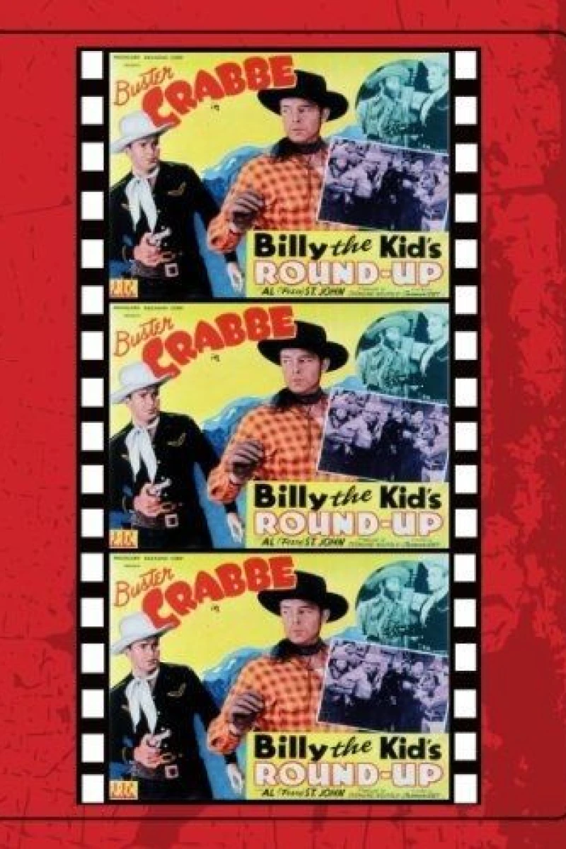 Billy the Kid's Round-Up Poster