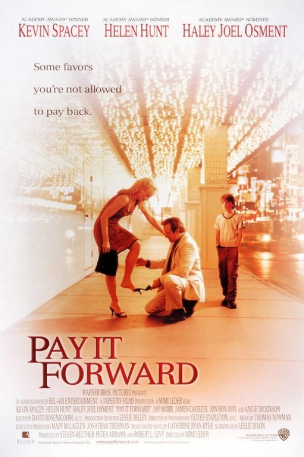 Pay it forward Poster