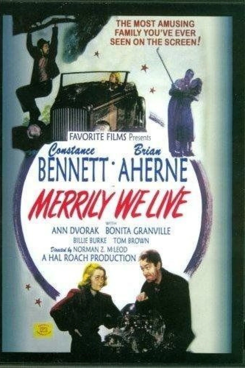 Merrily We Live Poster