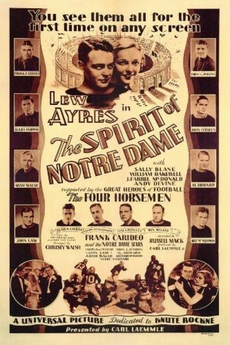 The Spirit of Notre Dame Poster
