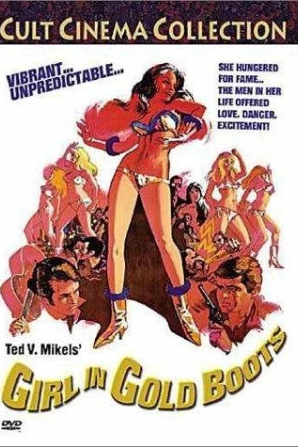 Girl in Gold Boots Poster