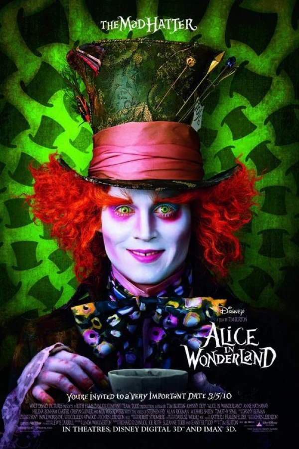 Tim Burton's Alice in Wonderland Poster