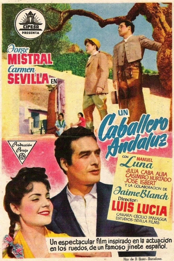 Un caballero andaluz Poster