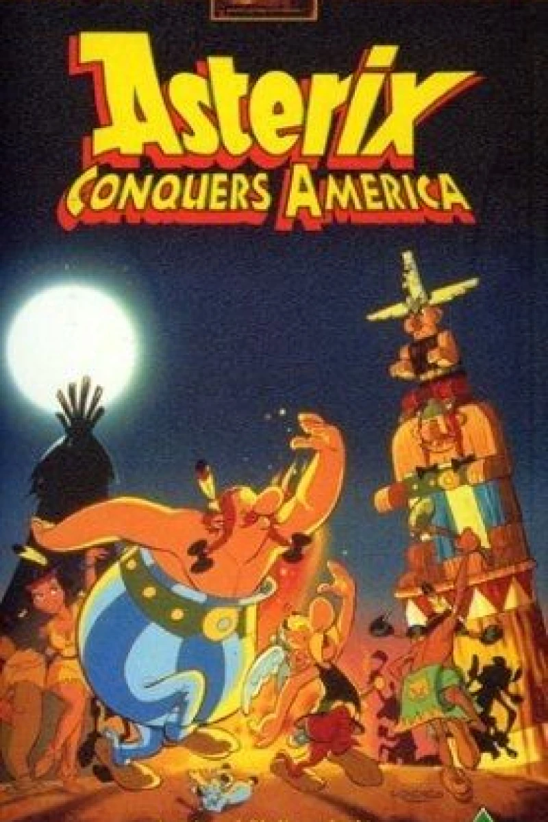 Asterix 7 - Asterix Conquers America Poster