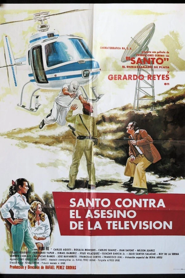 Santo vs. the Murderer of TV Poster