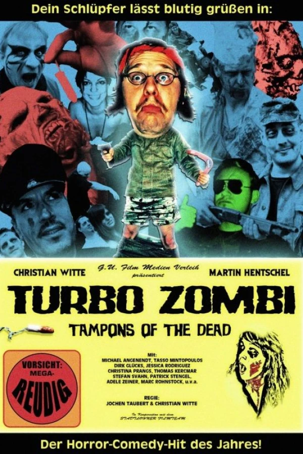 Turbo Zombi - Tampons of the Dead Poster