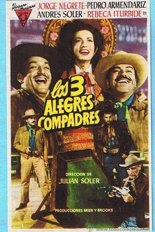 Los tres alegres compadres Poster