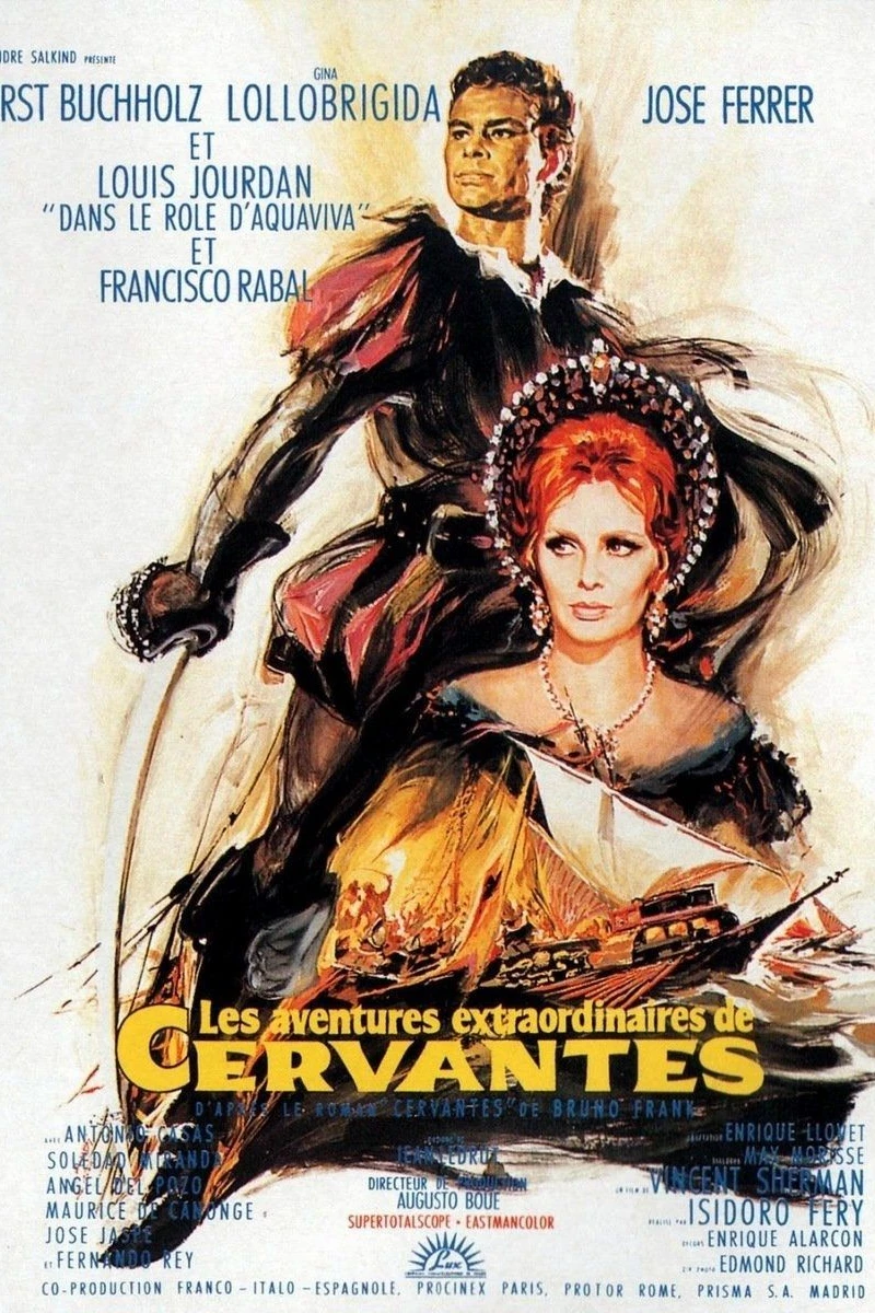 Les aventures extraordinaires de Cervantes Poster