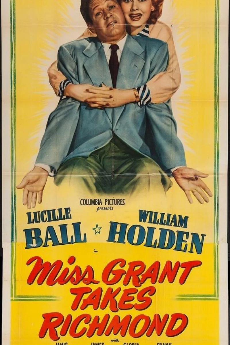 Miss Grant Takes Richmond Poster