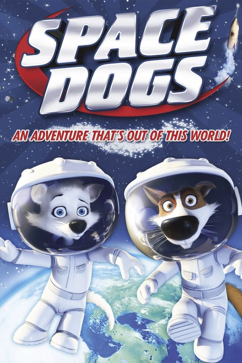 Space Dogs 3D Poster