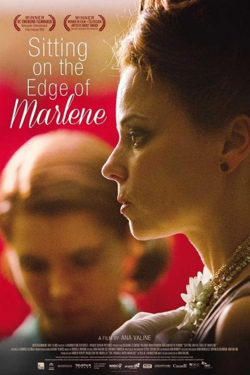 Sitting on the Edge of Marlene Poster