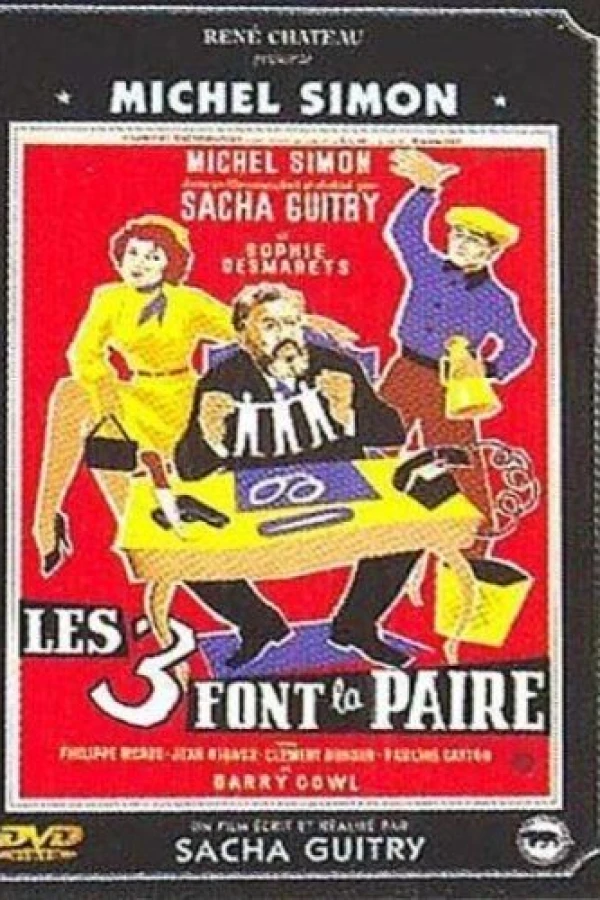 Les 3 font la paire Poster