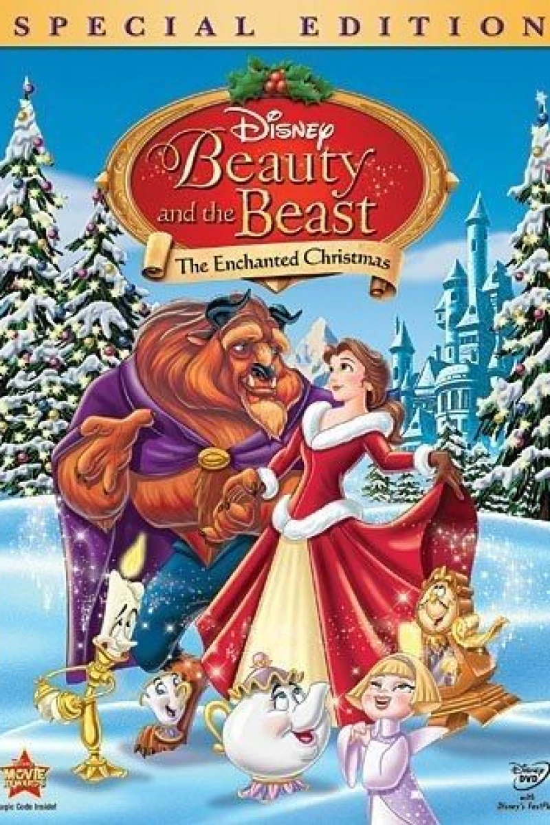 Beauty and the Beast - The Enchanted Christmas Poster