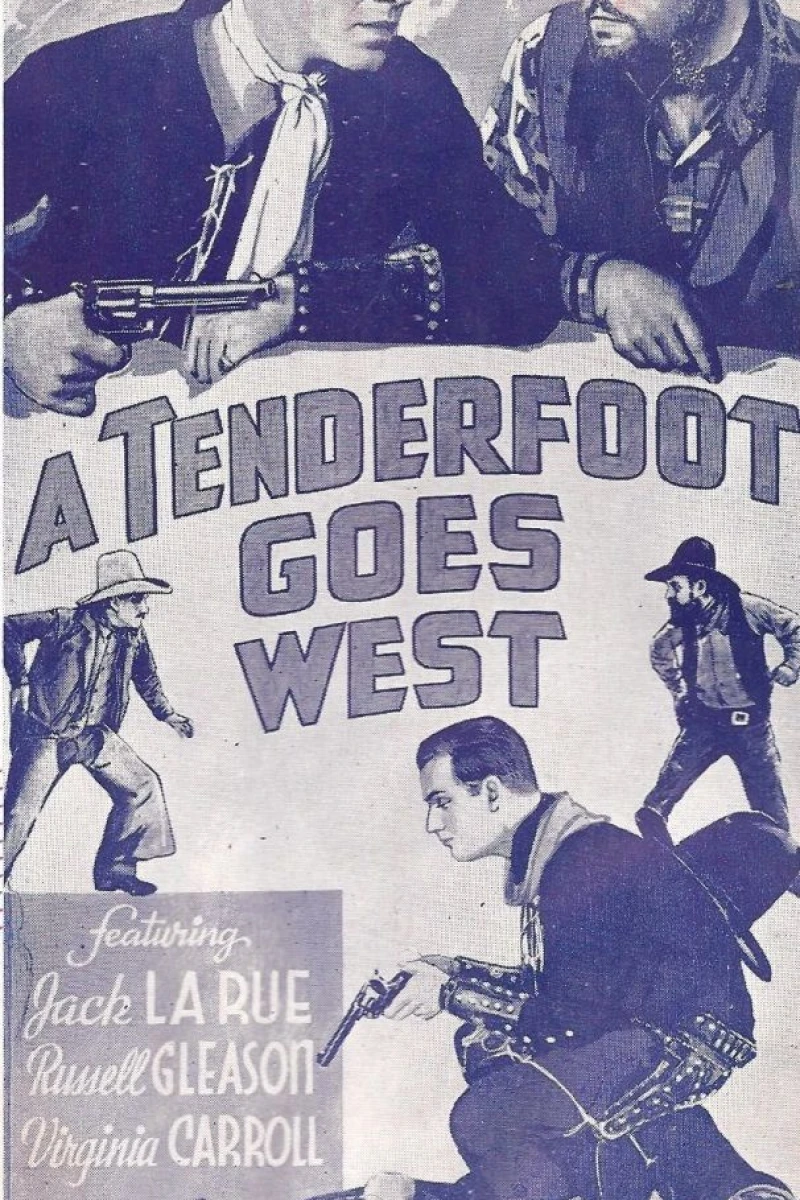 A Tenderfoot Goes West Poster