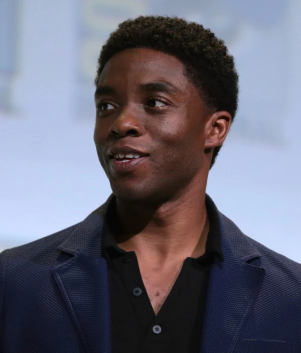 <strong>Chadwick Boseman</strong>. Image by Gage Skidmore.