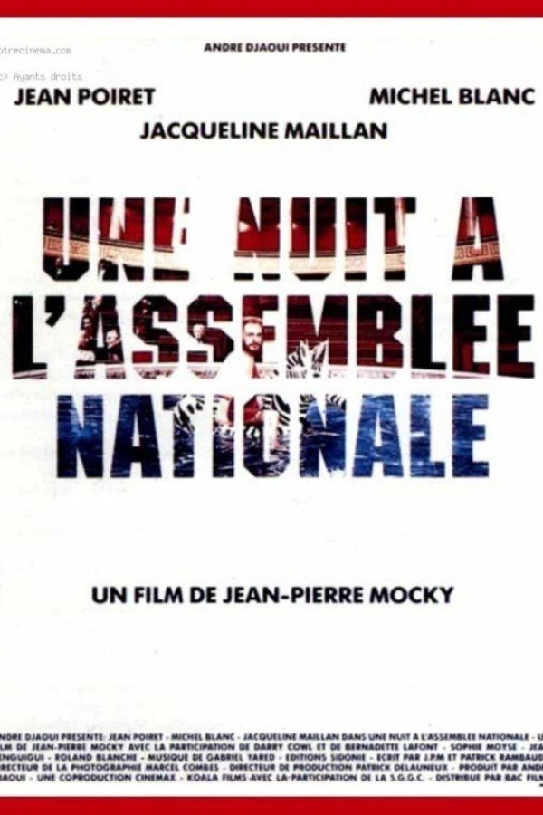 Une nuit à l'Assemblée Nationale Poster