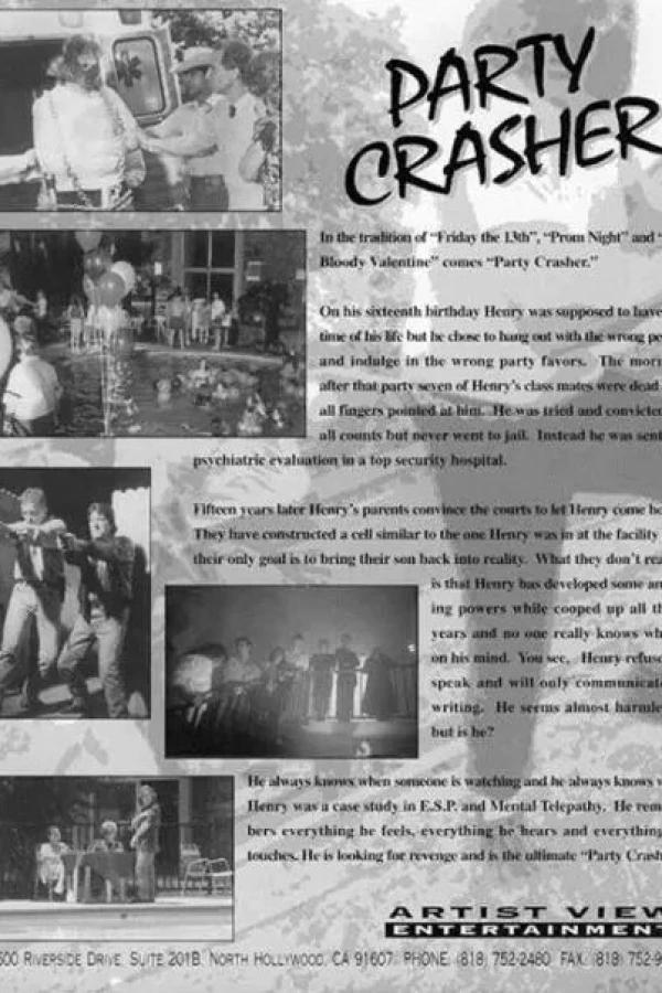 Party Crasher: My Bloody Birthday Poster