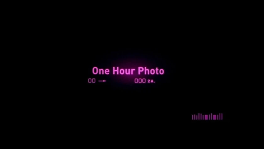 One Hour Photo Title Card