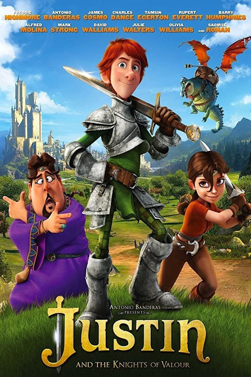 Justin and the Knights of Valour Poster