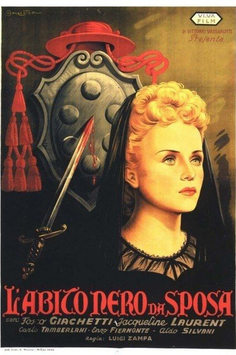 L'abito nero da sposa Poster