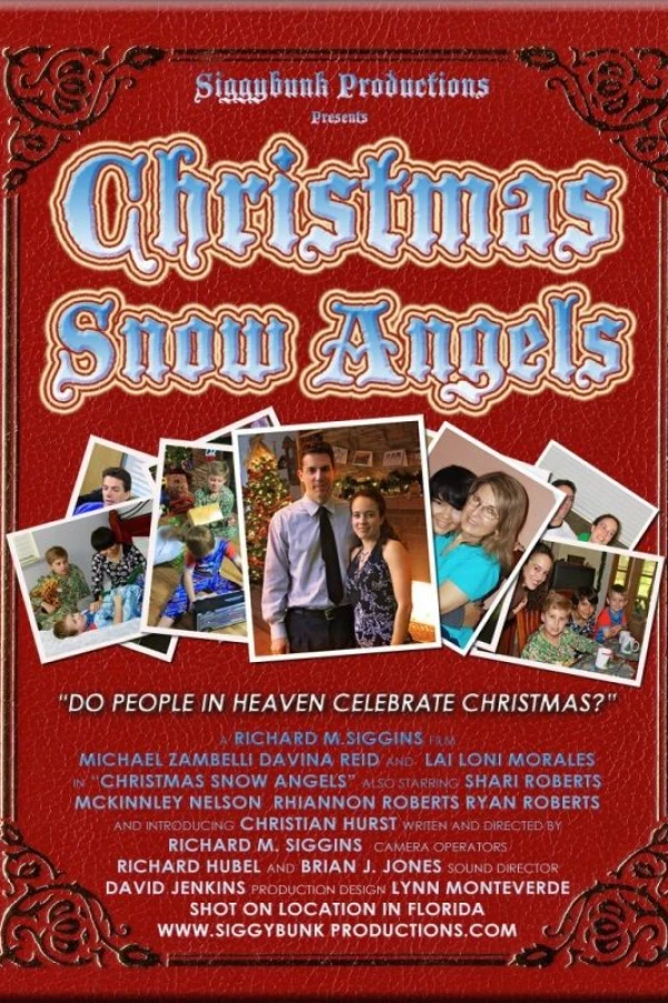 Christmas Snow Angels Poster