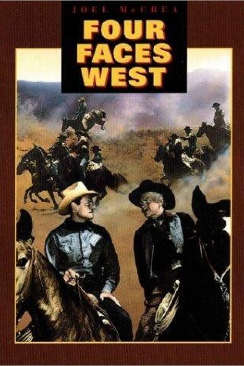 Four Faces West Poster