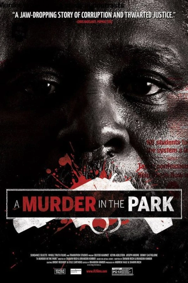 A Murder in the Park Poster