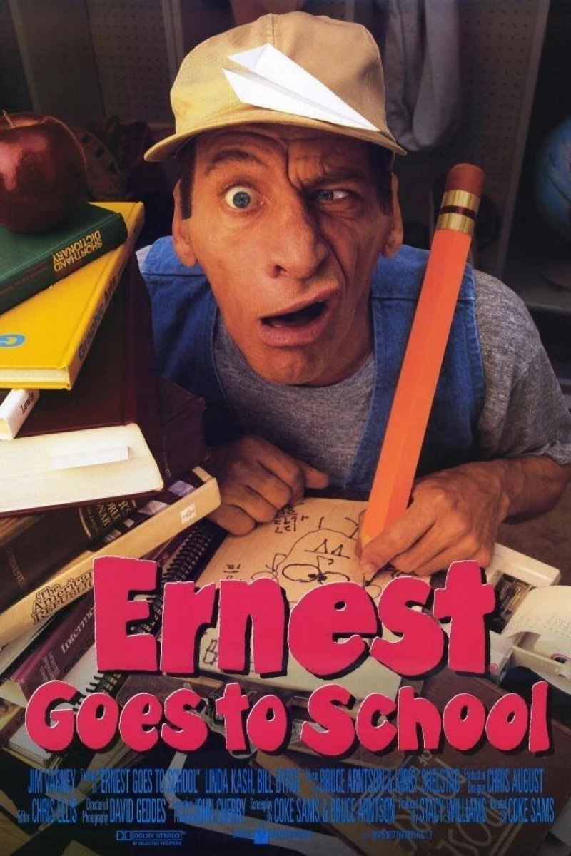 Ernest 6 - Goes to School Poster