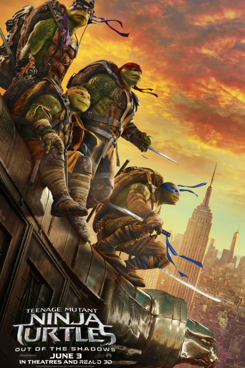 Teenage Mutant Ninja Turtles Remake II: Out of the Shadows Poster