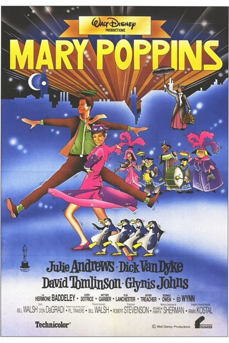 Mary Poppins (1964) Poster