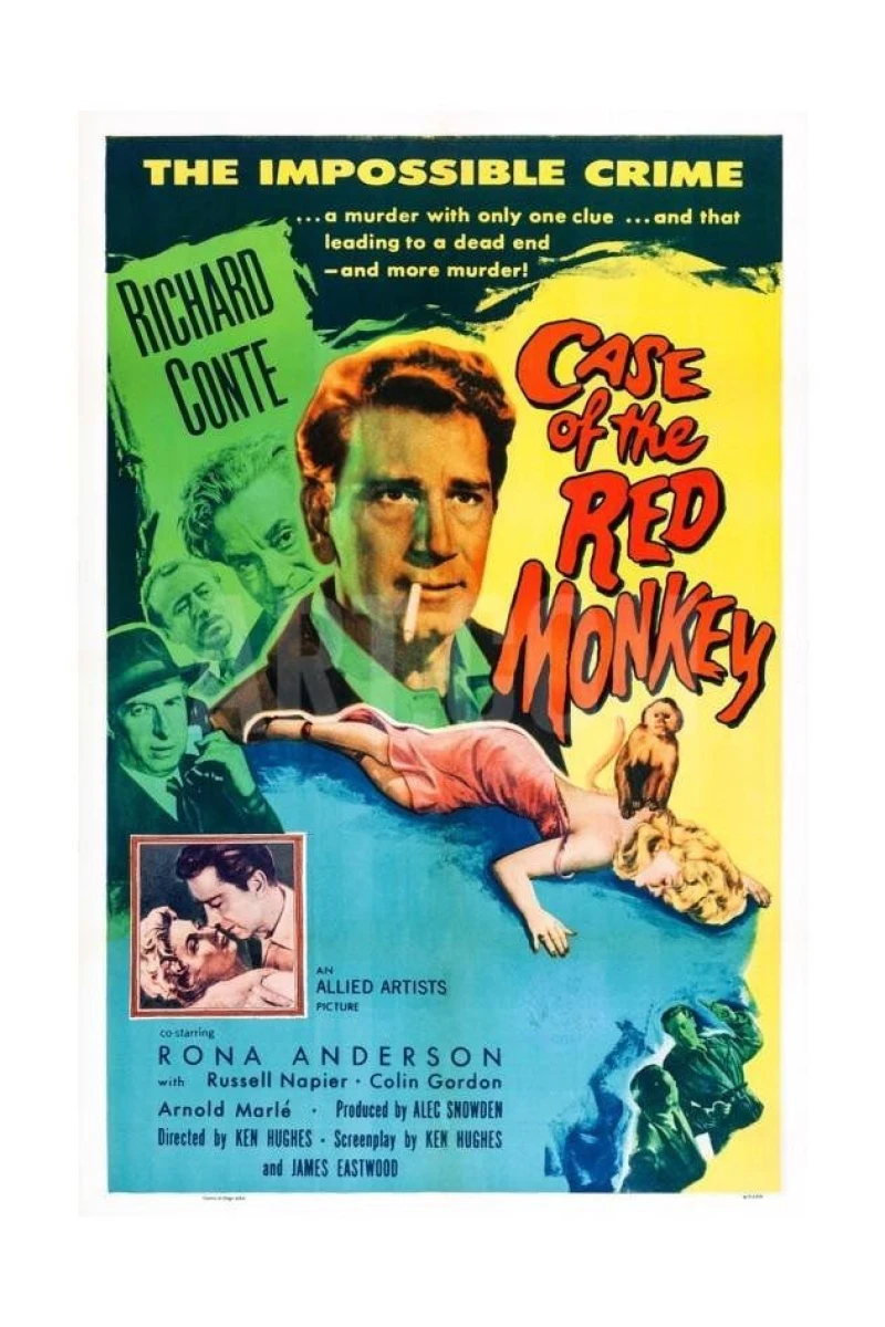 The Case of the Red Monkey Poster